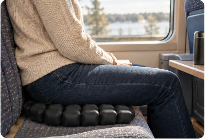 CELLA används på en tågresa